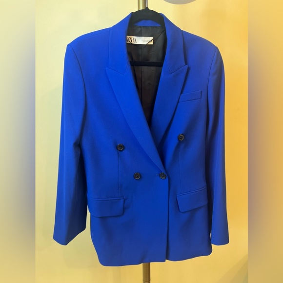 Zara Jackets & Blazers - ZARA | Blazer Cobalt Blue | Excellent Condition!!!